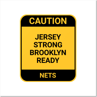 JERSEY STRONG BROOKLYN READY Posters and Art